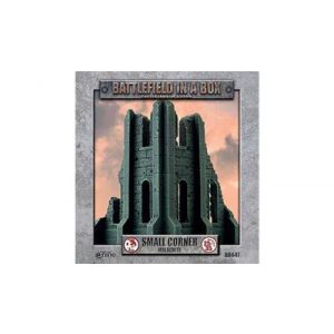 Battlefield in a Box: Gothic Battlefield - Small Corner Ruins - Malachite (x2) - EN-BB647