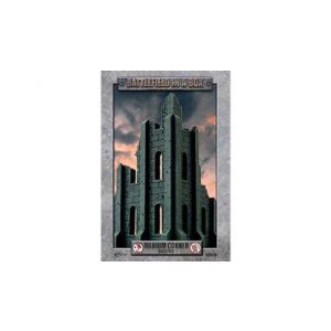 Battlefield in a Box: Gothic Battlefield - Medium Corner Ruin - Malachite (x1) - EN-BB648