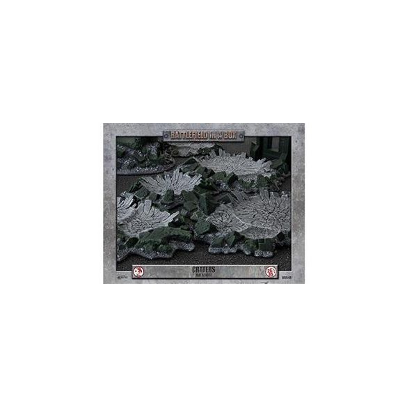 Battlefield in a Box: Essentials - Craters - Malachite (x5) - EN-BB649