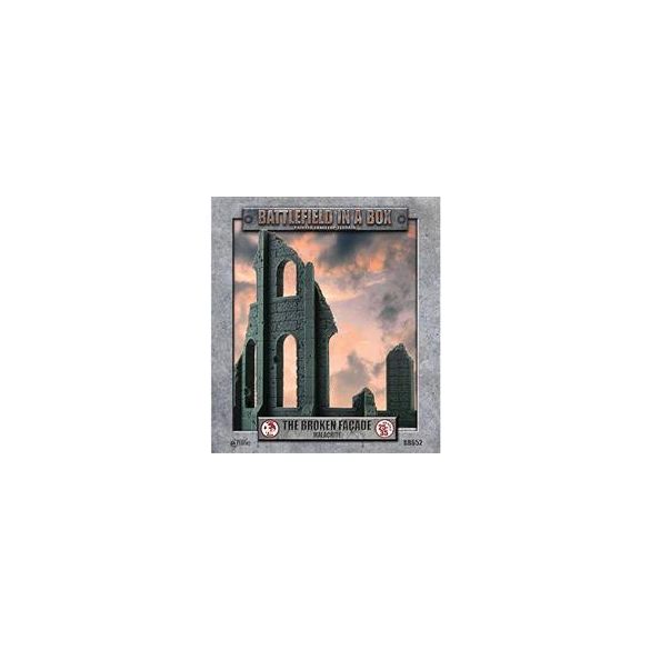 Battlefield in a Box: Gothic Battlefields - Broken Façade - Malachite (x2) - EN-BB652