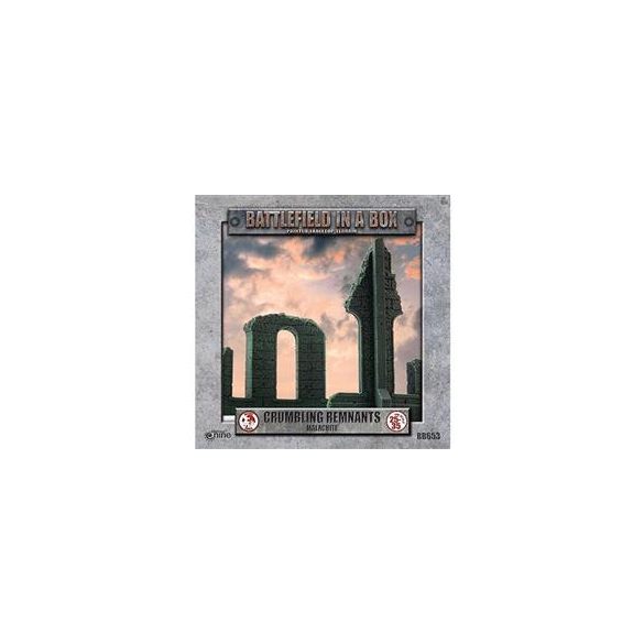 Battlefield in a Box: Gothic Battlefields - Crumbling Remnants - Malachite (x2) - EN-BB653