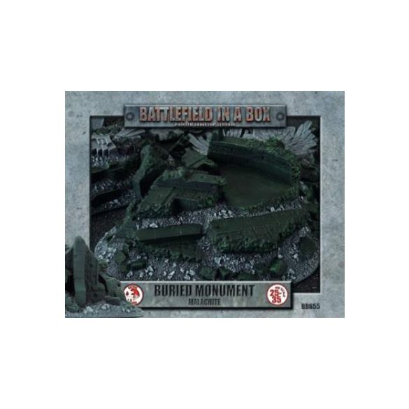 Battlefield in a Box: Gothic Battlefields - Buried Monument - Malachite (x1) - EN-BB655
