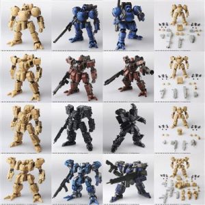 Front Mission Structure Arts 1/72 Scale Plastic Model Kit Series Vol. 4 (Display)-XWONDZZZ16