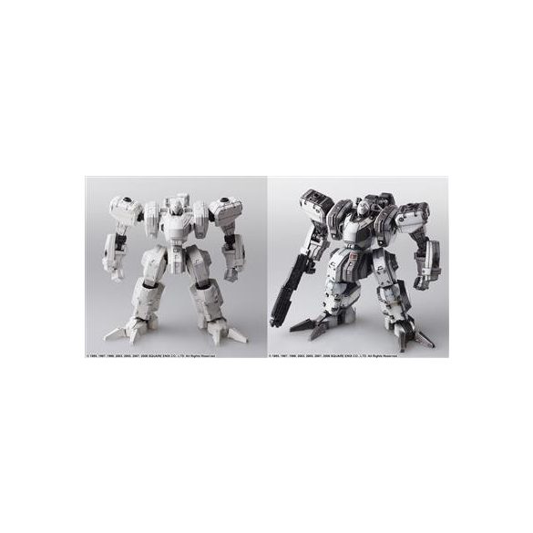 Front Mission Structure Arts 1/72 Scale Plastic Model Kit Series Vol. 4 Zenith Dv White (Set Of 4)-XWONDZZZ17