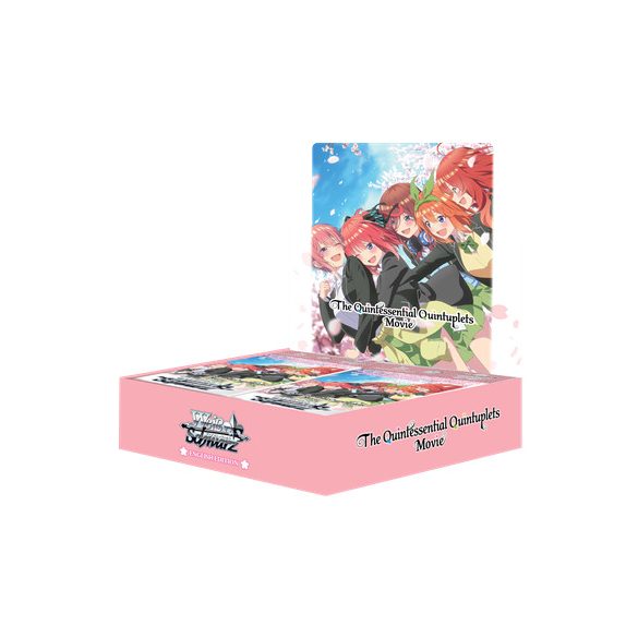 Weiß Schwarz - The Quintessential Quintuplets Movie Display (16 packs) - EN-WSE-5HY-W101-BP