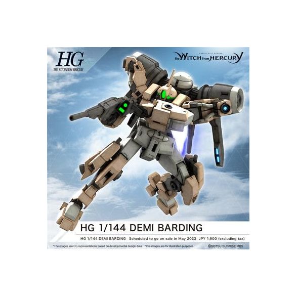 HG 1/144 Demi Barding-MK65313