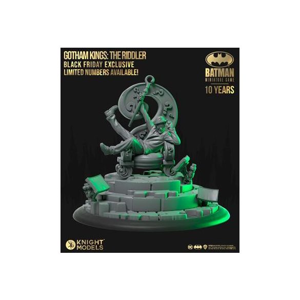 Batman Miniature Game: Gotham Kings The Riddler (Skin)-KPROMO30