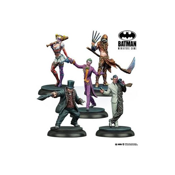 Batman Miniature Game: Arkham Asylum Super-Villains-35DC354