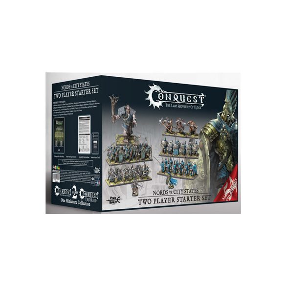 Conquest - TLAOK Two player Starter Set - Nords vs City States-PBW1022