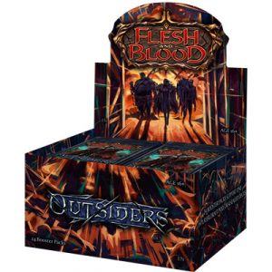 Flesh & Blood TCG - Outsiders Booster Display (24 Packs) - DE-FAB2301-DE