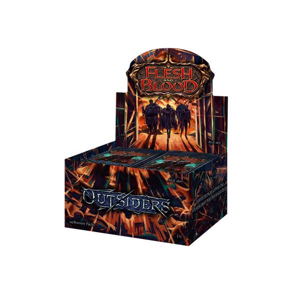 Flesh & Blood TCG - Outsiders Booster Display (24 Packs) - SP-FAB2301-SP