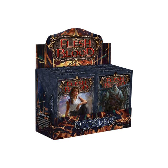 Flesh & Blood TCG - Outsiders Blitz Decks Display (6 Decks) - EN-FAB2302-EN