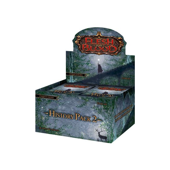 Flesh & Blood TCG - History Pack 2 Black Label (36 Packs) - SP-FAB2207-SP