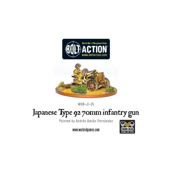 Bolt Action - Japanese Type 92 70mm infantry gun - EN-WGB-JI-26