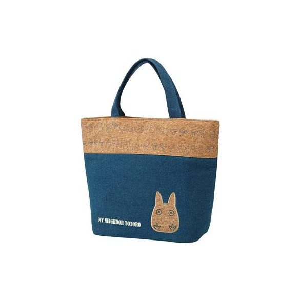 Ghibli - Lunch Bag cork & denim style - My Neighbor Totoro-SKATER-38935