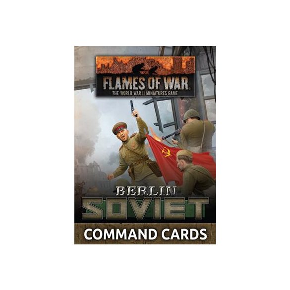 Flames of War: Berlin: Soviet Command Cards (35x Cards) - EN-FW274C