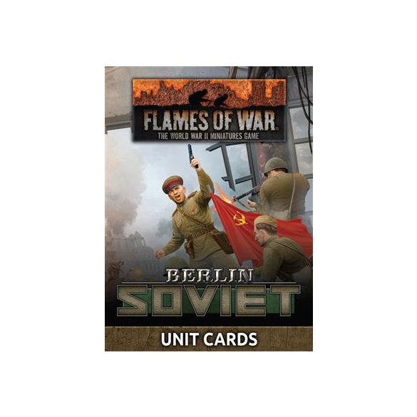 Flames of War: Berlin: Soviet Unit Cards (71x Cards) - EN-FW274U