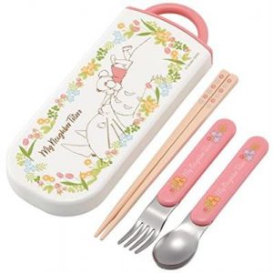 Ghibli - Chopsticks Spoon Fork Set Mei & Totoro - My Neighbor Totoro-SKATER-60939