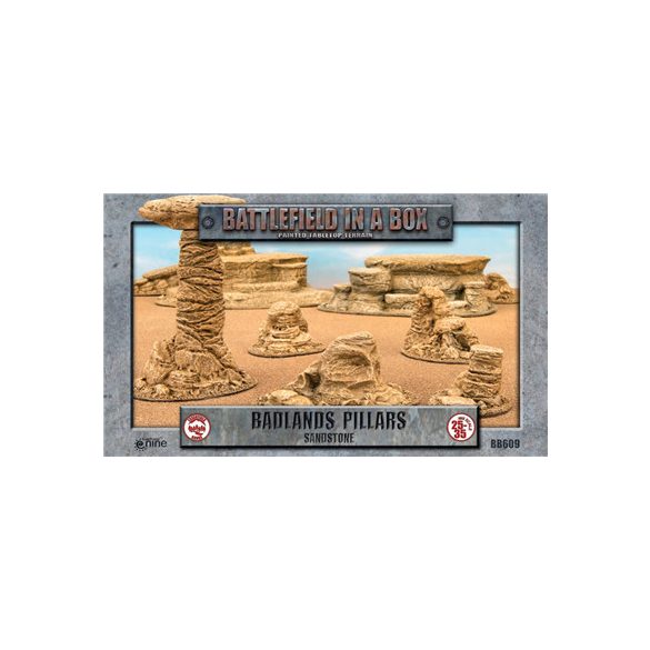 Battlefield in a Box - Badlands Pillars-BB609