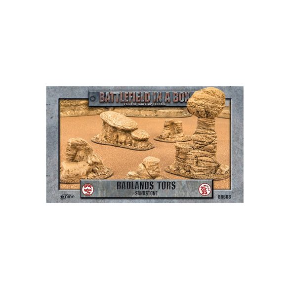 Battlefield in a Box - Badlands Tors-BB608