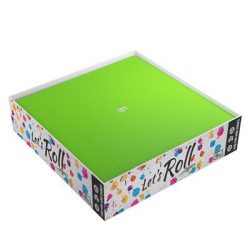 Gamegenic - Magnetic Dice Tray Square Black/Green-GGS60048ML