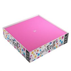 Gamegenic - Magnetic Dice Tray Square Black/Pink-GGS60049ML