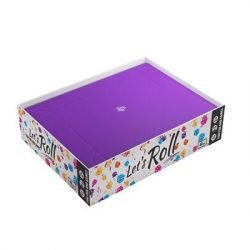 Gamegenic - Magnetic Dice Tray Rectangular Black/Purple-GGS60053ML