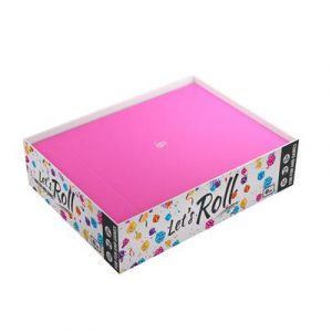 Gamegenic - Magnetic Dice Tray Rectangular Black/Pink-GGS60055ML