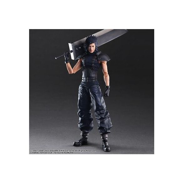 Crisis Core Final Fantasy VII Reunion Play Arts Kai Action Figure - Zack Fair Soldier 1St Class-XFF07ZZ373