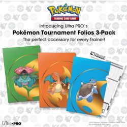 UP - 3-pack Tournament Folio (Series 1) for Pokémon-16098