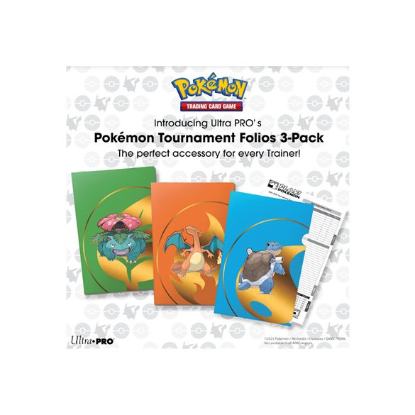 UP - 3-pack Tournament Folio (Series 1) for Pokémon-16098