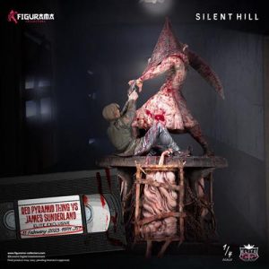 SILENT HILL: RED PYRAMID THING VS JAMES SUNDERLAND STATUE-