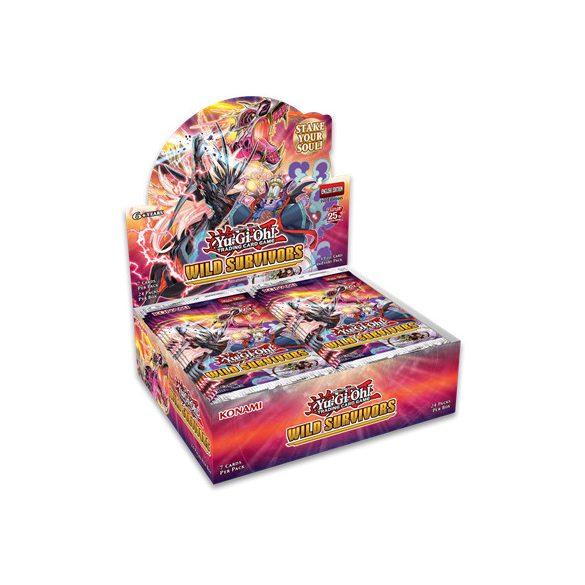 YGO - Wild Survivors - Special Booster Display (24 Packs) - EN-YGO-WISU-EN