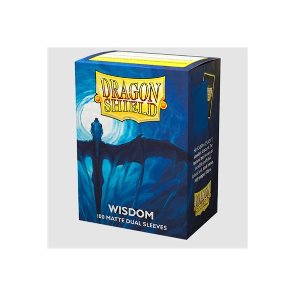 Dragon Shield Standard size Matte Dual Sleeves - Wisdom (100 Sleeves)-AT-15057