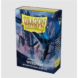 Dragon Shield Japanese size Matte Dual Sleeves - Wisdom (60 Sleeves)-AT-15157