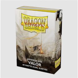 Dragon Shield Japanese size Matte Dual Sleeves - Valor (60 Sleeves)-AT-15159