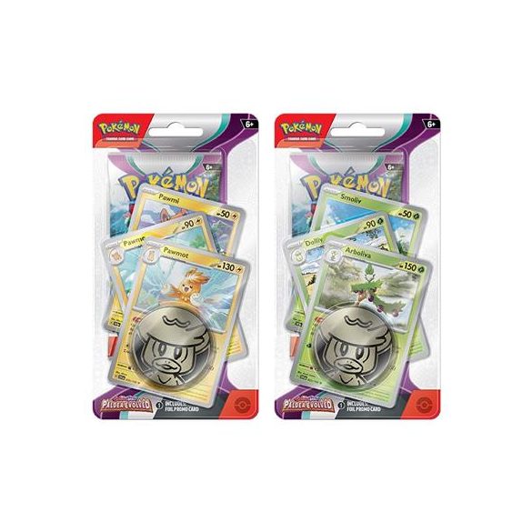 PKM - Scarlet & Violet 2 - Paldea Evolved Premium Checklane Blister Display (16 Blister) - EN-185-86361