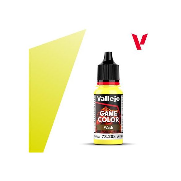 Vallejo - Game Color / Wash - Yellow-73208