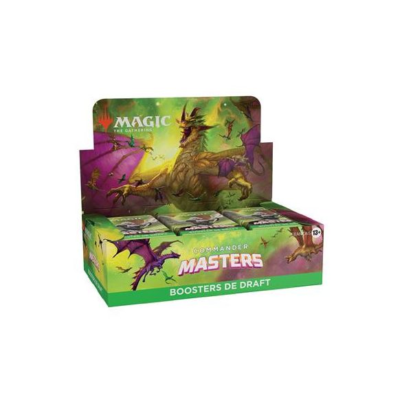 MTG - Commander Masters Draft Booster Display (24 Packs) - FR-D20131010