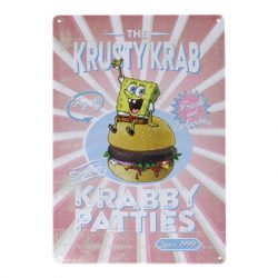 SpongeBob Krusty Krab Tin Sign-V-SB11