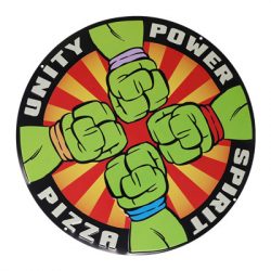 TMNT Pizza Power Tin Sign-V-TURT13