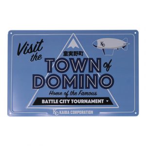 Yu-Gi-Oh! Domino Town Tin Sign-KON-YGO77