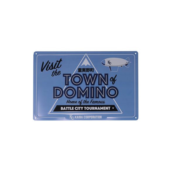 Yu-Gi-Oh! Domino Town Tin Sign-KON-YGO77