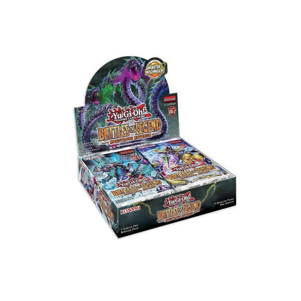 YGO - Battles of Legend: Monstrous Revenge Booster Display (24 Packs) - DE-YGO-BLMR-DE