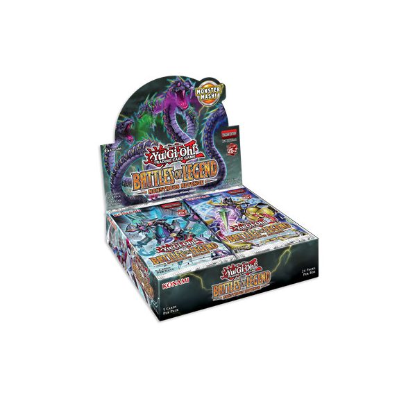 YGO - Battles of Legend: Monstrous Revenge Booster Display (24 Packs) - EN-YGO-BLMR-EN