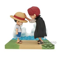 One Piece World Collectable Figure Log Stories-Monkey.D.Luffy&Shanks--BP88302P