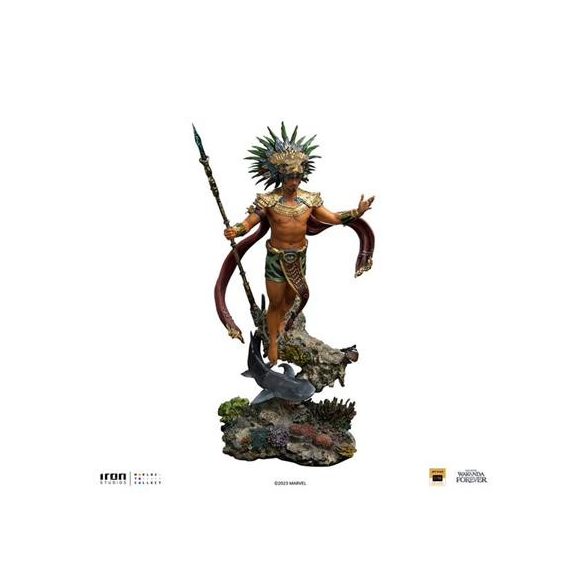 Black Panther 2 Wakanda Forever King Namor Deluxe Art Scale 1/10-MARCAS81723-10