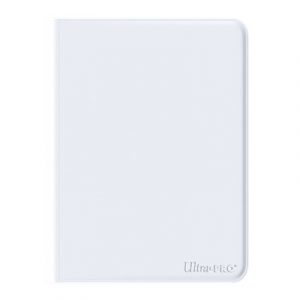 UP - Vivid 12-Pocket Zippered PRO-Binder: White-16177