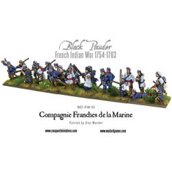 Black Powder French Indian War - French Compagnie de la Marine - EN-WG7-FIW-04