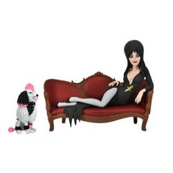 Elvira - 6” Scale Action Figure – Toony Terrors Elvira on Couch Boxed Set-NECA56082